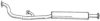 AKS DASIS SG39101 Exhaust Pipe